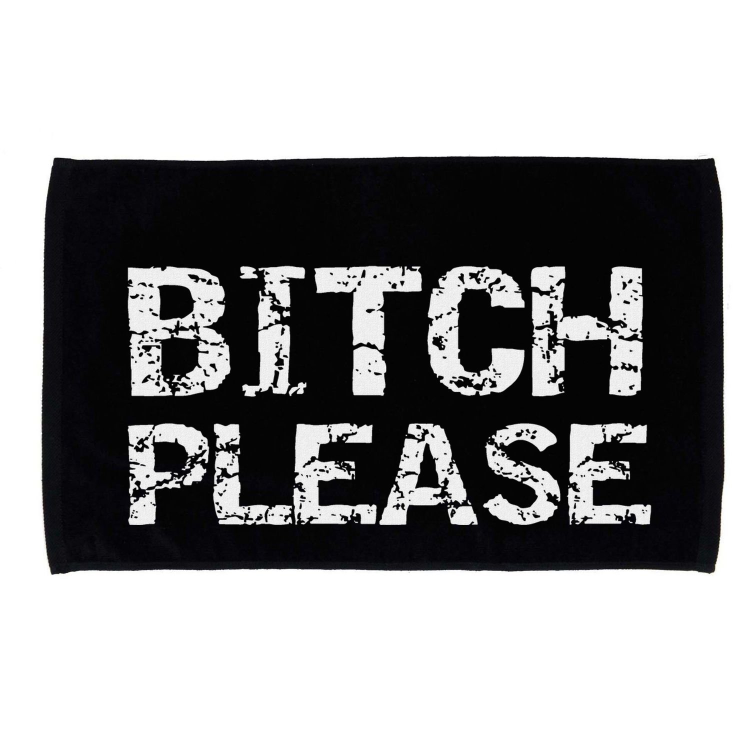 Sarcastic Gag Gift For Women Funny Joke Quote Bitch Please Microfiber Hand Towel