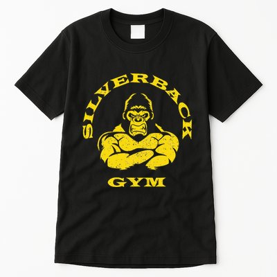 Silverback Gorilla Gym Apparel Powerlifting Strongman Tall T-Shirt