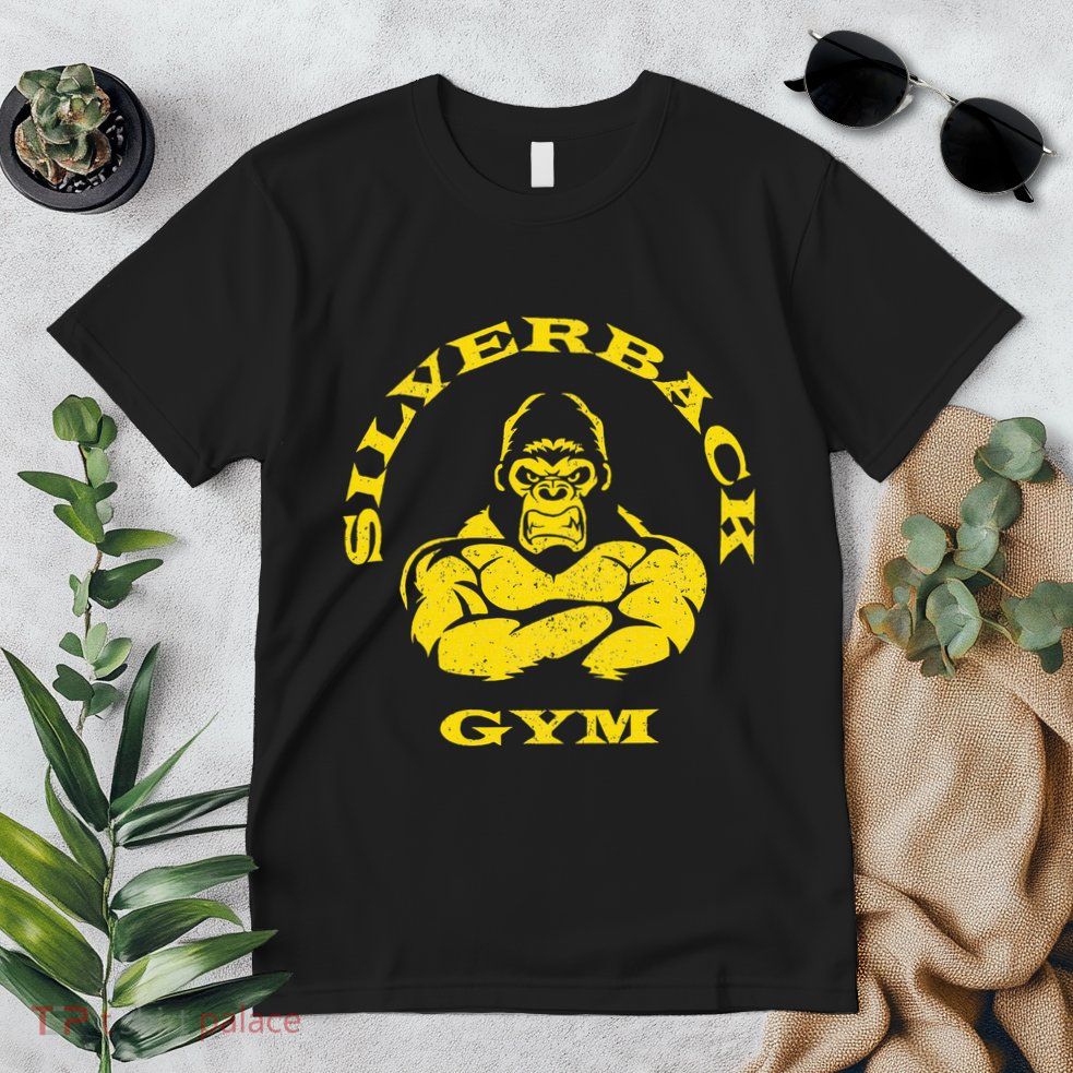 Silverback Gorilla Gym Apparel Powerlifting Strongman Premium T-Shirt