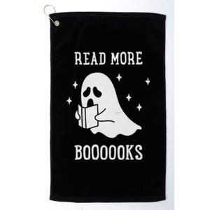 Spooky Ghost Halloween Reads Platinum Collection Golf Towel