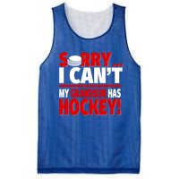 Sorry Grandson Has Hockey Hockey Grandma Or Grandpa Gift Mesh Reversible Basketball Jersey Tank