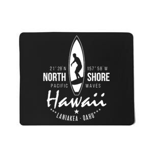 Surfer Gift Hawaii North Shore Laniakea Beach Oahu Mousepad