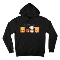 Smores Group Hug Camping Campfire Marshmallow Smores Hoodie