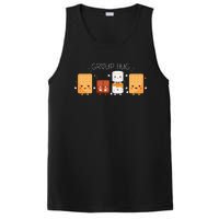 Smores Group Hug Camping Campfire Marshmallow Smores PosiCharge Competitor Tank