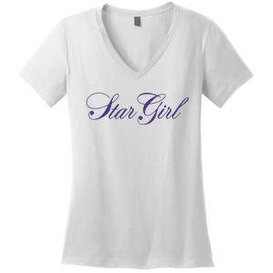 Star Girl Heavyweight Women's V-Neck T-Shirt