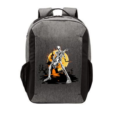 Skeleton Guitar Halloween Spooky Vector Backpack