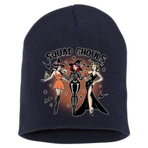 Squad Ghouls Halloween Short Acrylic Beanie