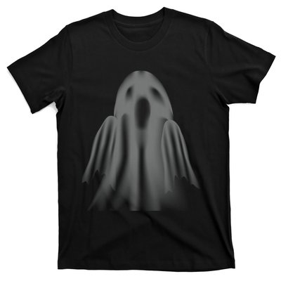 Spooky Ghost Halloween Ghoul Costume Unisex Retro T-Shirt