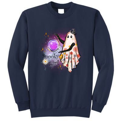 Spooky Girl Halloween T Shirts Boo Graphic Tee Designs Scary Halloween Costume Sweatshirt