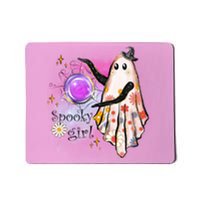 Spooky Girl Halloween T Shirts Boo Graphic Tee Designs Scary Halloween Costume Mousepad