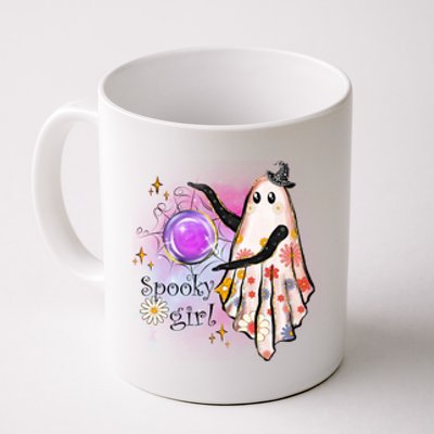 Spooky Girl Halloween T Shirts Boo Graphic Tee Designs Scary Halloween Costume Coffee Mug