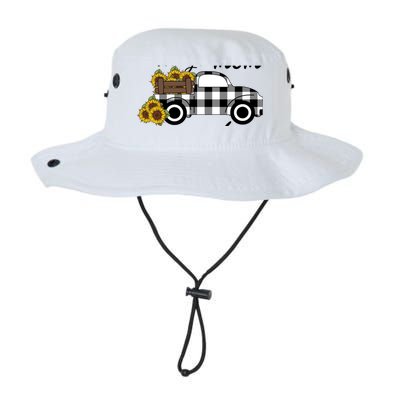 Sunflower Grandma Happiness is being a Mom and Mamaw Legacy Cool Fit Booney Bucket Hat