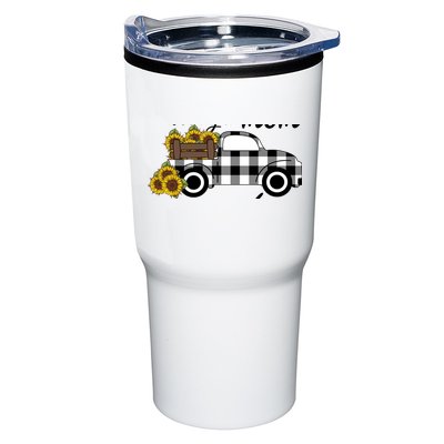 Sunflower Grandma Happiness is being a Mom and Mamaw Tumbler