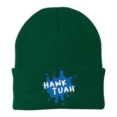 Silly Geese Hawk Tuah Knit Cap Winter Beanie