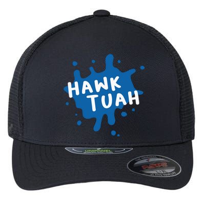 Silly Geese Hawk Tuah Flexfit Unipanel Trucker Cap