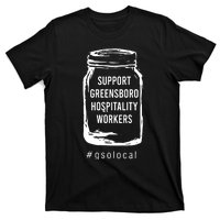 Support Greensboro Hospitality Workers T-Shirt