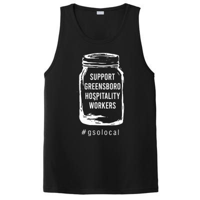 Support Greensboro Hospitality Workers PosiCharge Competitor Tank