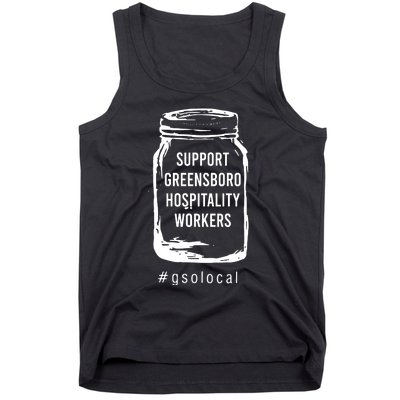 Support Greensboro Hospitality Workers Tank Top