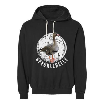 Specklebelly Goose Hunting Speck White Garment-Dyed Fleece Hoodie
