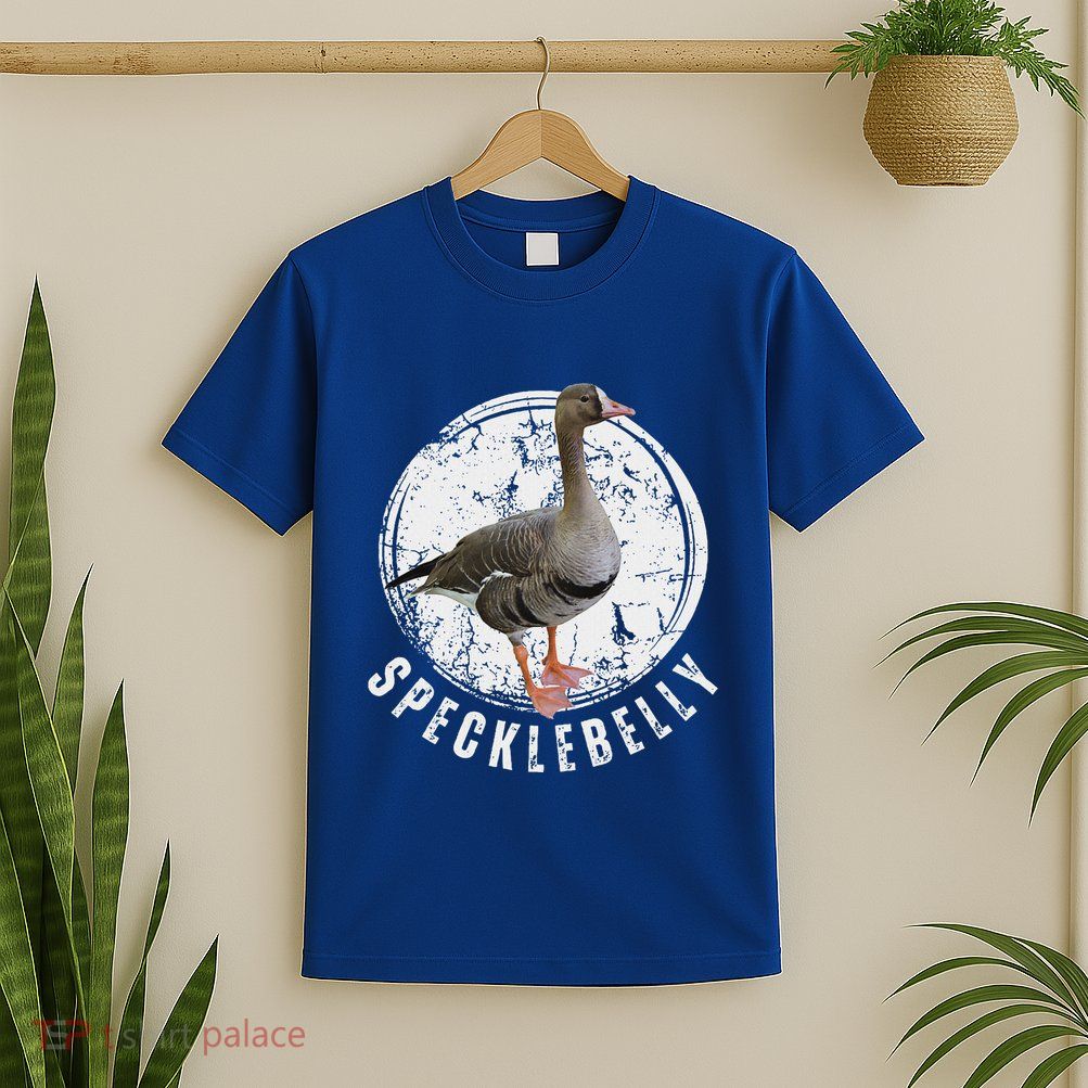 Specklebelly Goose Hunting Speck White T-Shirt