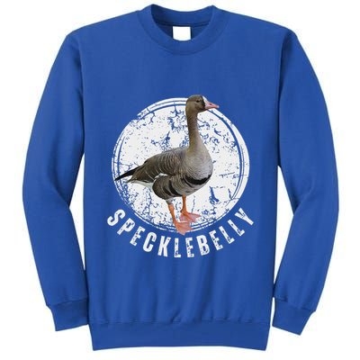 Specklebelly Goose Hunting Speck White Tall Sweatshirt