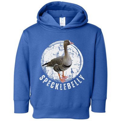 Specklebelly Goose Hunting Speck White Toddler Hoodie