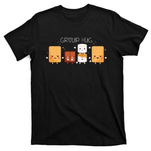 Smores Group Hug Camping Marshmallow Smores T-Shirt