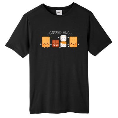 Smores Group Hug Camping Campfire Marshmallow Smores Tall Fusion ChromaSoft Performance T-Shirt