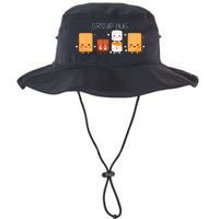 Smores Group Hug Camping Campfire Marshmallow Smores Legacy Cool Fit Booney Bucket Hat