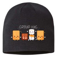 Smores Group Hug Camping Campfire Marshmallow Smores Sustainable Beanie