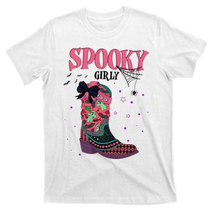 Spooky Girly Halloween Ghost Ghoul T-Shirt