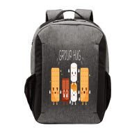 Smores Group Hug  Camping Campfire Marshmallow Smores Vector Backpack