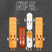 Smores Group Hug  Camping Campfire Marshmallow Smores Vector Backpack
