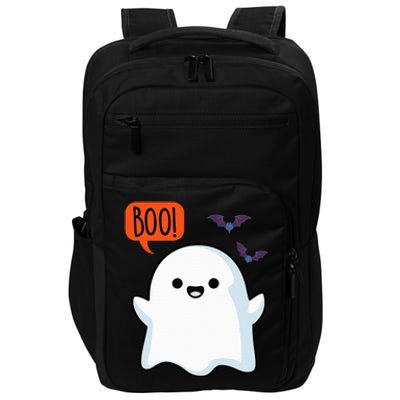 Spooky Ghost Halloween Outfit Impact Tech Backpack