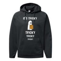 Spooky Ghost Halloween Costume for Trick or Treat Party Performance Fleece Hoodie