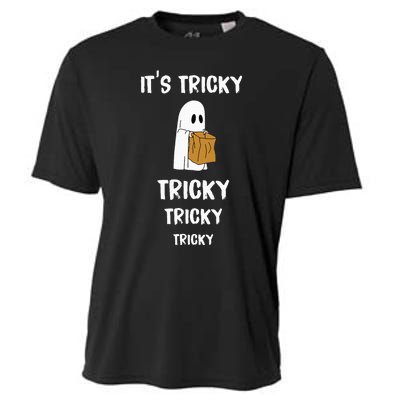 Spooky Ghost Halloween Costume for Trick or Treat Party Cooling Performance Crew T-Shirt