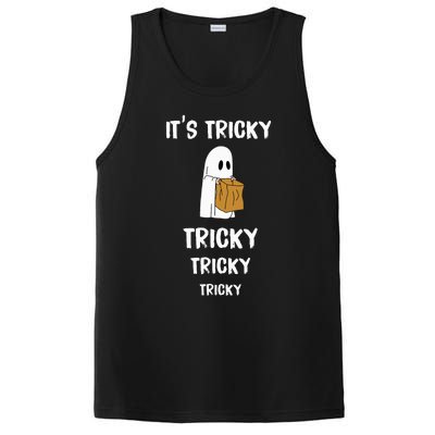 Spooky Ghost Halloween Costume for Trick or Treat Party PosiCharge Competitor Tank