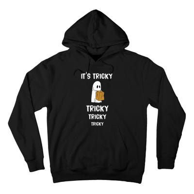 Spooky Ghost Halloween Costume for Trick or Treat Party Tall Hoodie