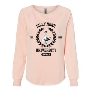 Silly Goose Hawaii Silly Nene Goose Womens California Wash Sweatshirt