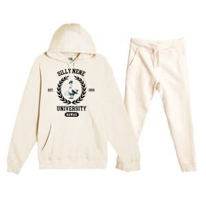 Silly Goose Hawaii Silly Nene Goose Premium Hooded Sweatsuit Set