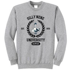 Silly Goose Hawaii Silly Nene Goose Tall Sweatshirt