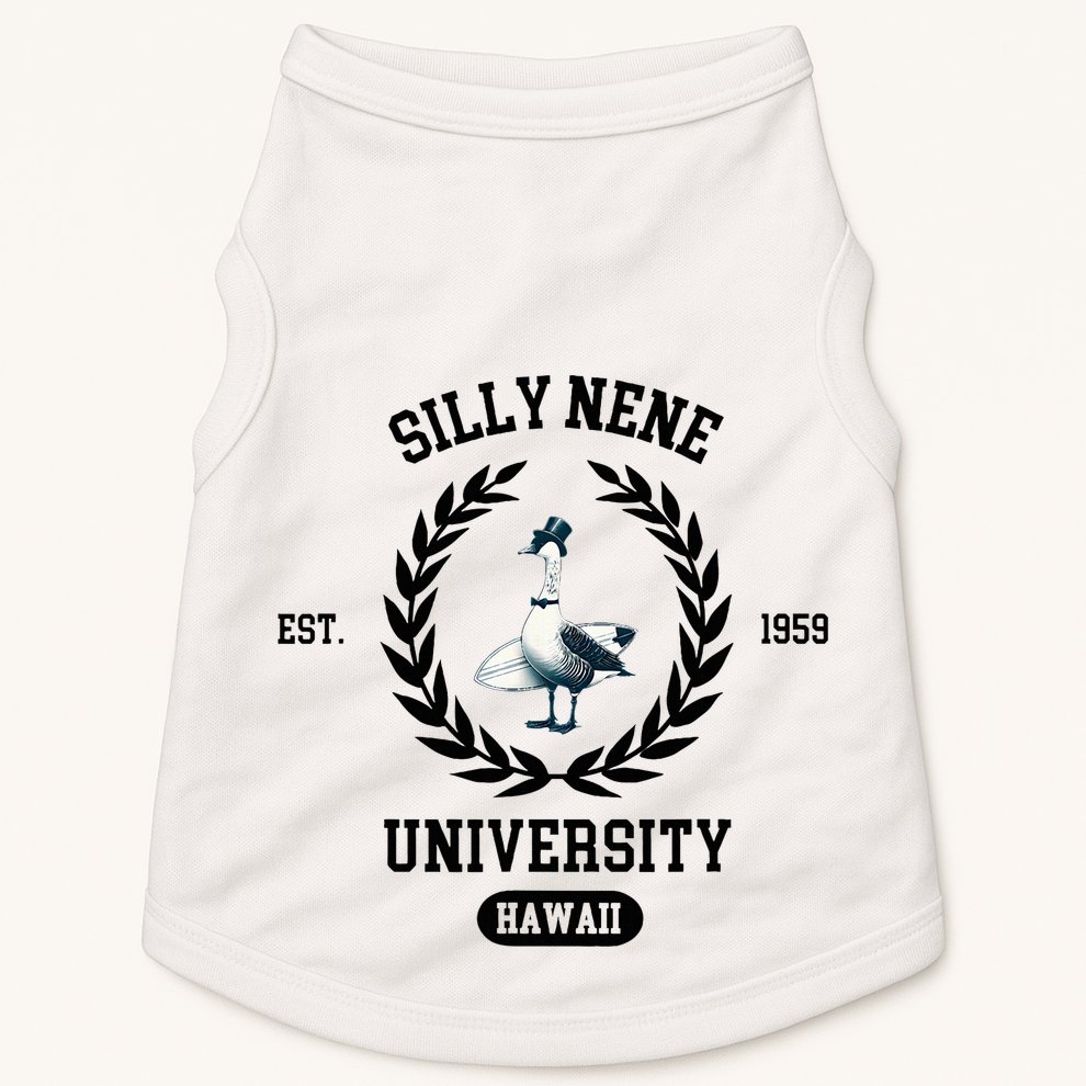 Silly Goose Hawaii Silly Nene Goose Doggie Tank