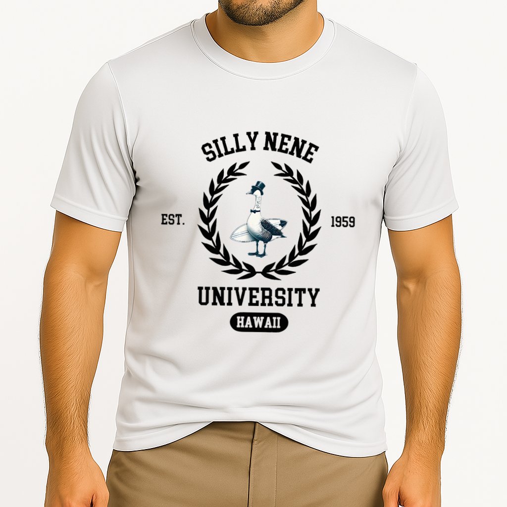 Silly Goose Hawaii Silly Nene Goose Cooling Performance Crew T-Shirt