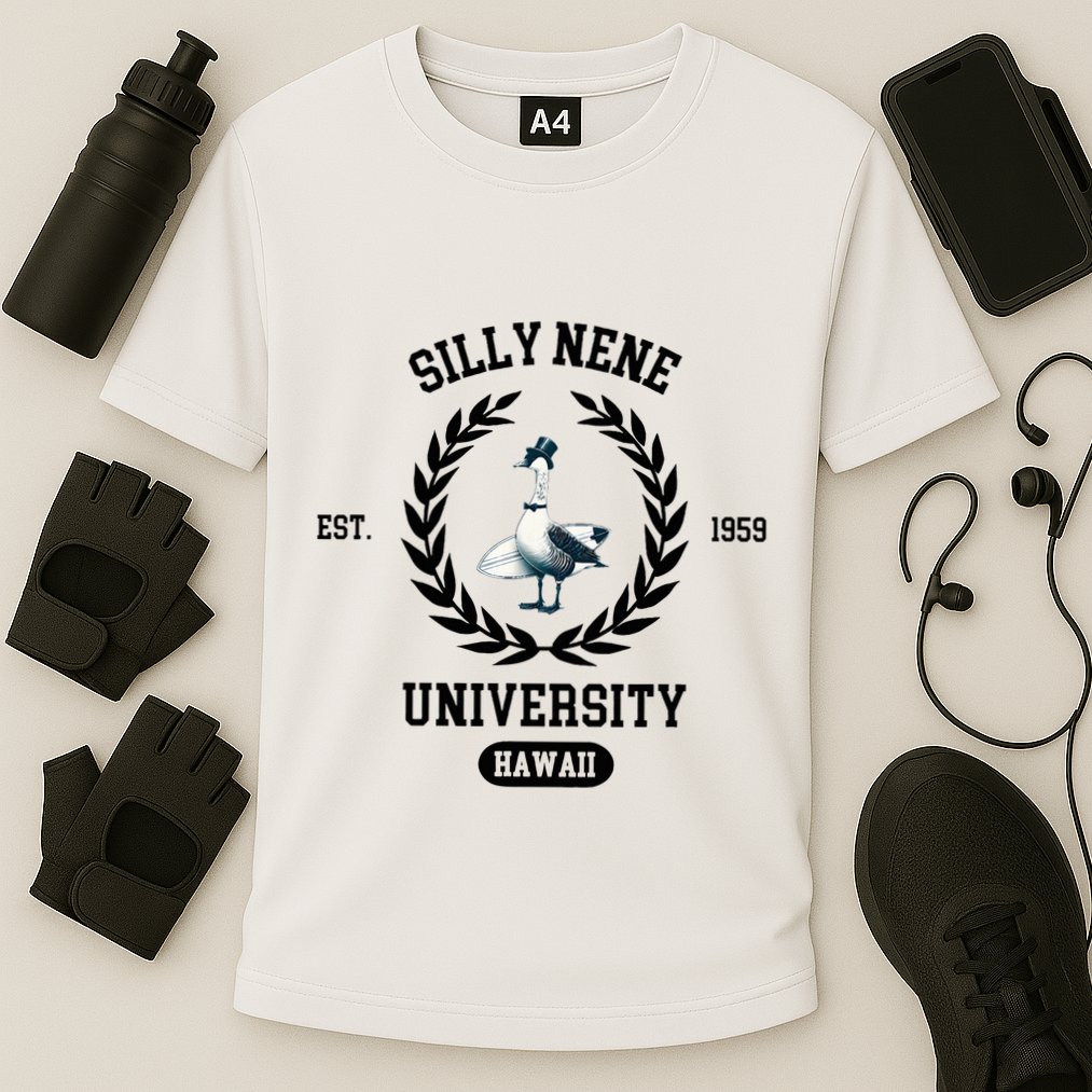 Silly Goose Hawaii Silly Nene Goose Cooling Performance Crew T-Shirt