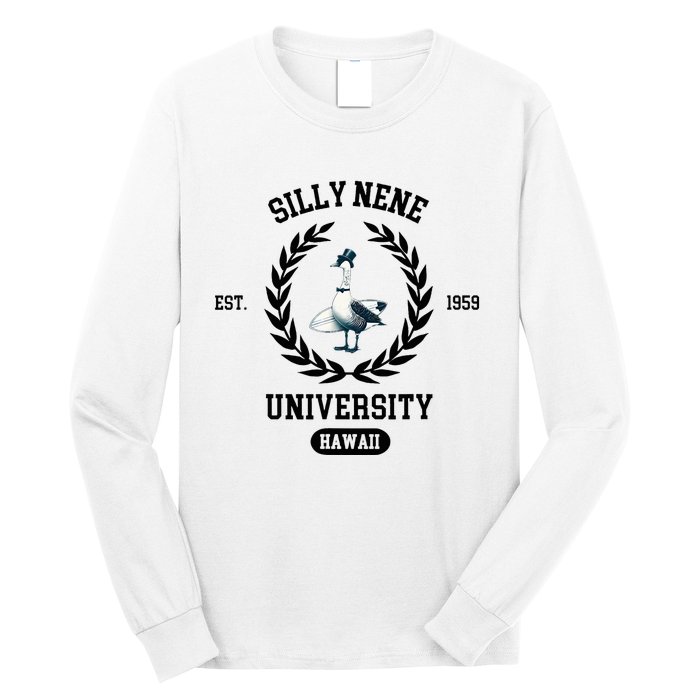 Silly Goose Hawaii Silly Nene Goose Long Sleeve Shirt