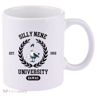 Silly Goose Hawaii Silly Nene Goose 11oz C Handle Ceramic Mug