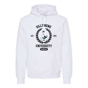 Silly Goose Hawaii Silly Nene Goose Premium Hoodie