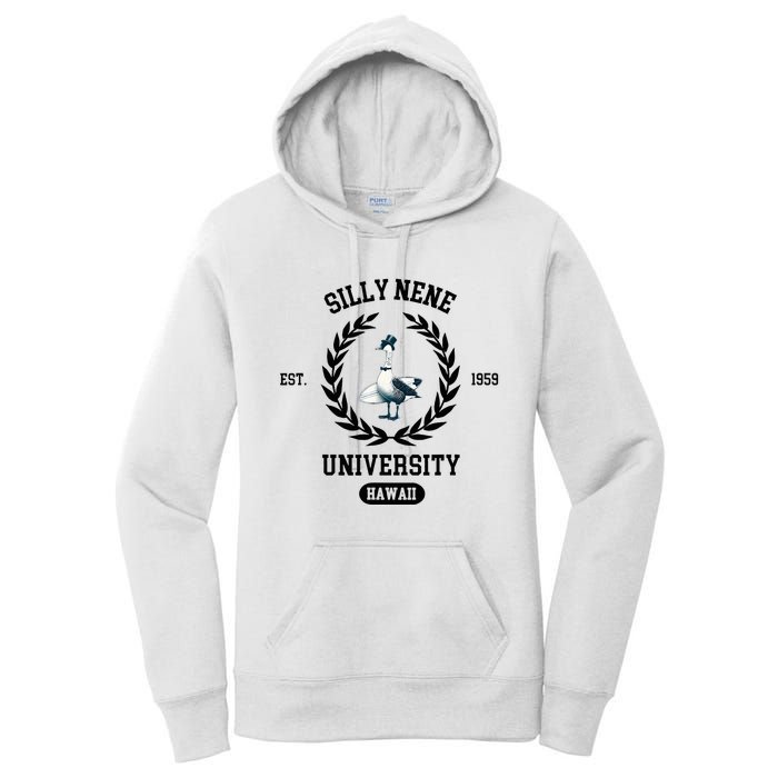 Silly Goose Hawaii Silly Nene Goose Women's Pullover Hoodie