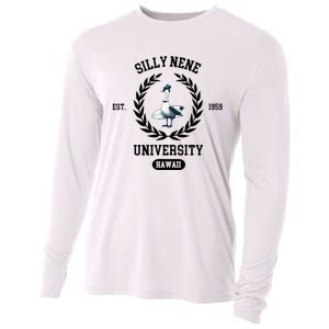 Silly Goose Hawaii Silly Nene Goose Cooling Performance Long Sleeve Crew