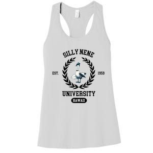 Silly Goose Hawaii Silly Nene Goose Women's Racerback Tank